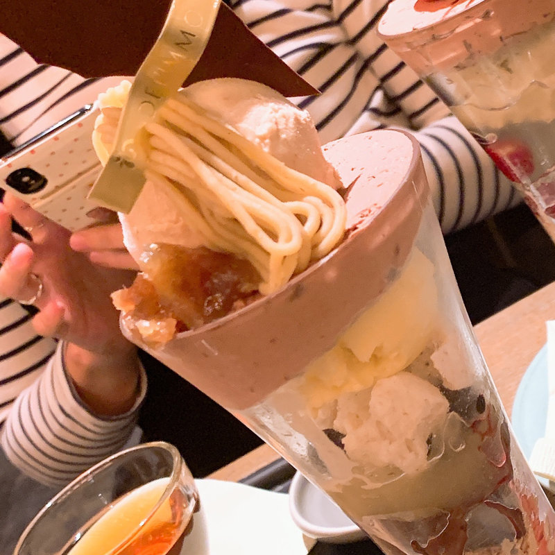 パーフェクトマロン(パティスリー＆カフェ デリーモ 東京ミッドタウン日比谷店)