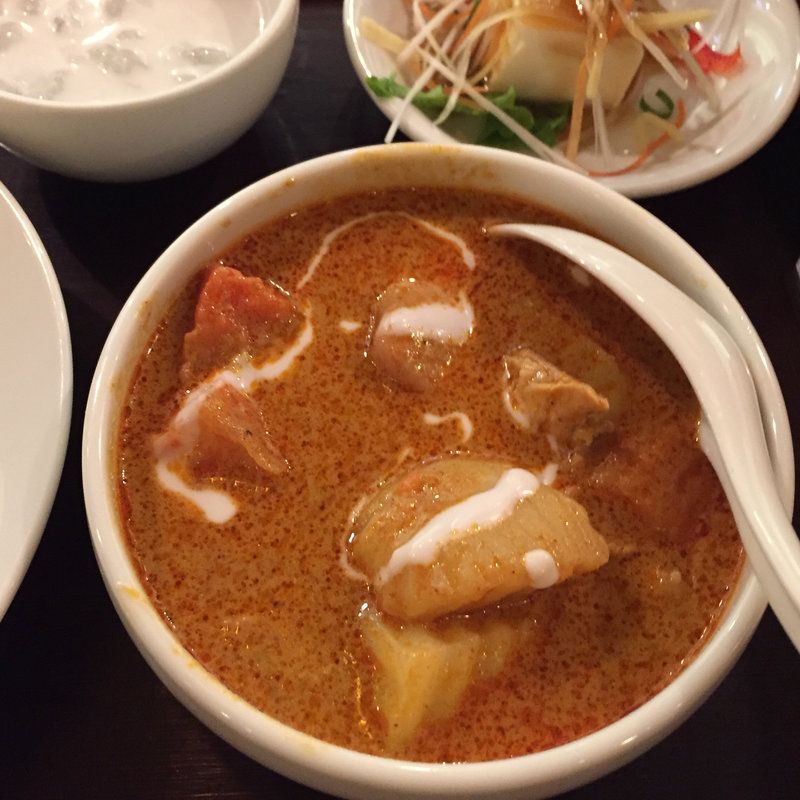 マッサマンカレー(ジャスミン タイ 八重洲店)
