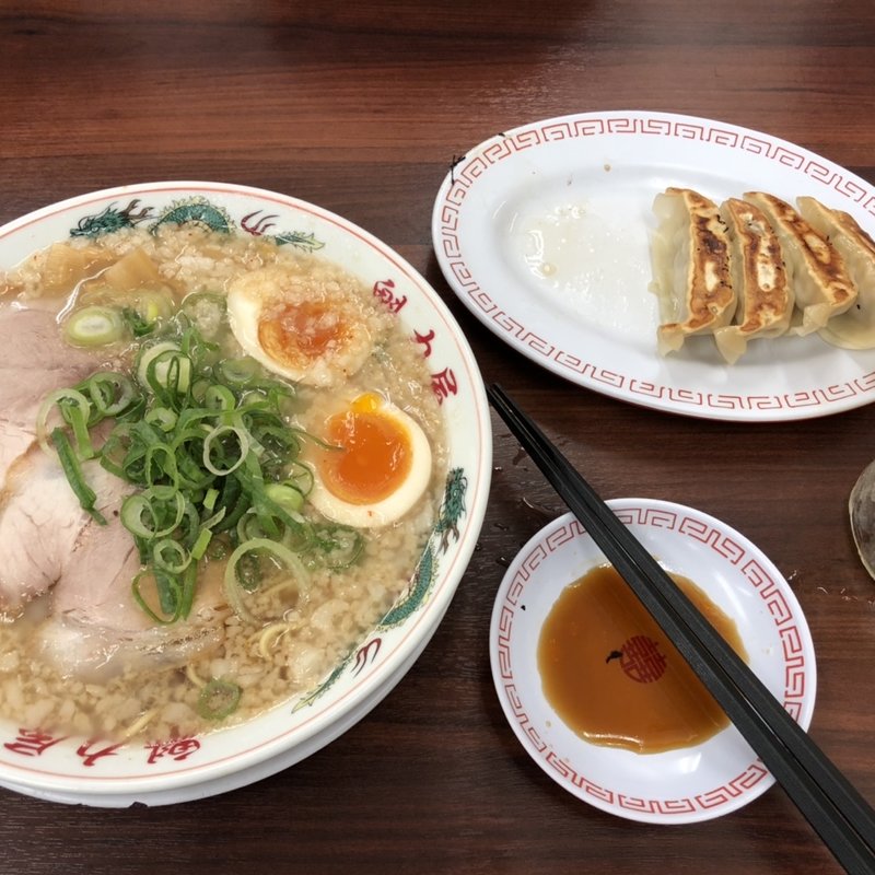味玉中華そば(京都北白川ラーメン魁力屋 箕面店)