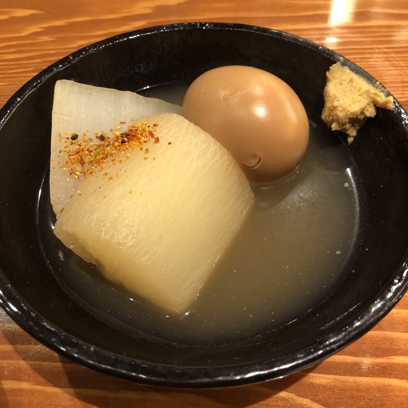 おでん盛り合わせ(おでん×スタンド三徳六味)