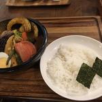 1日分の野菜スープカレー(カレー食堂 心 下北沢店)