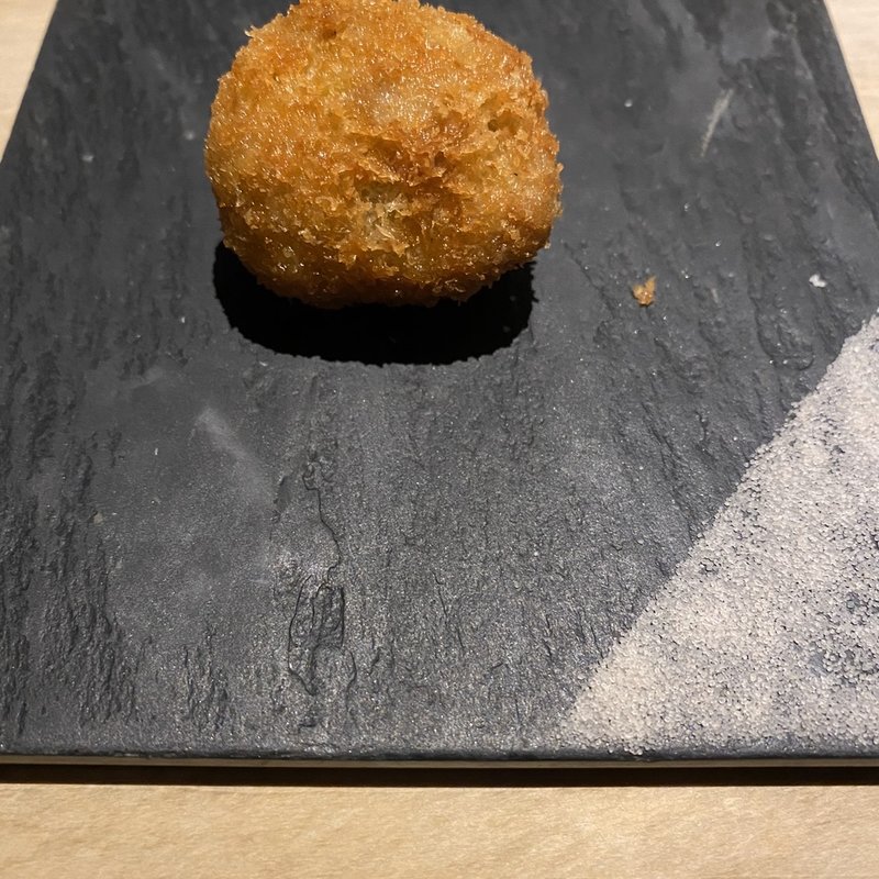 フランス産フォアグラのコロッケ(中目黒いぐち 麻布十番店)