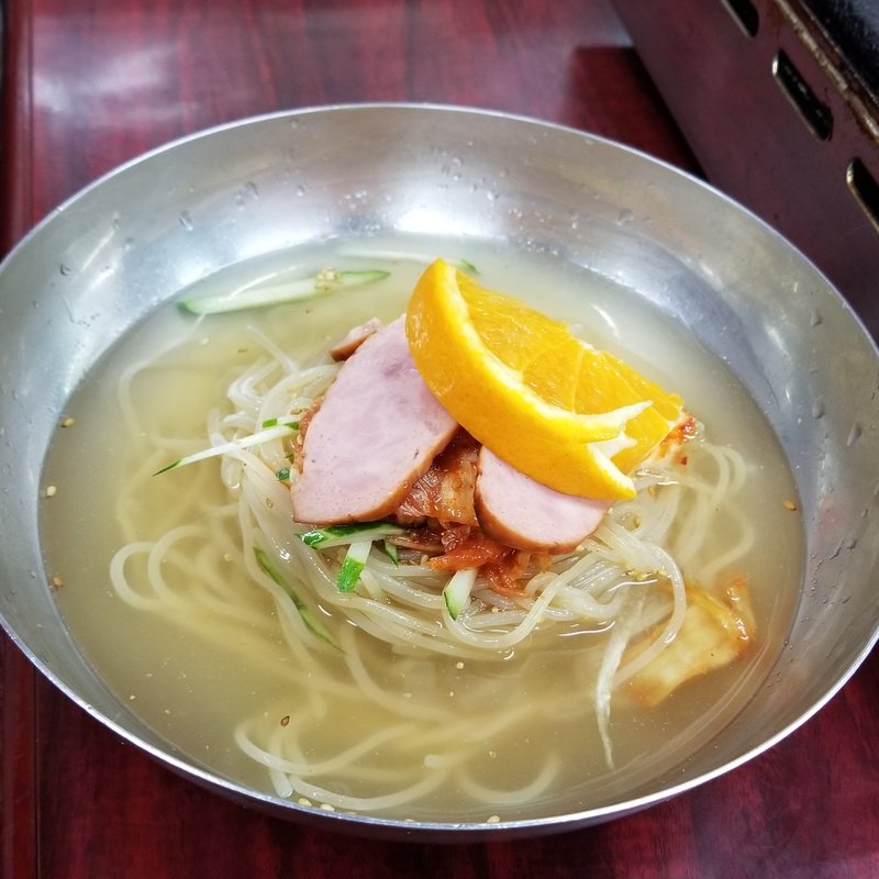 冷麺(焼肉の店　王子)