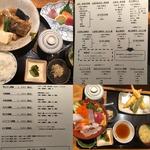 特上海鮮丼と天ぷら膳