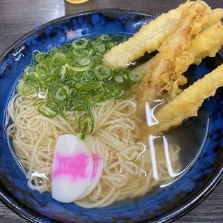 ごぼう天うどん(細麺)(資さんうどん 野芥店 （スケサンウドン）)