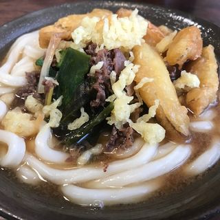 肉ごぼううどん(牧のうどん 空港店)