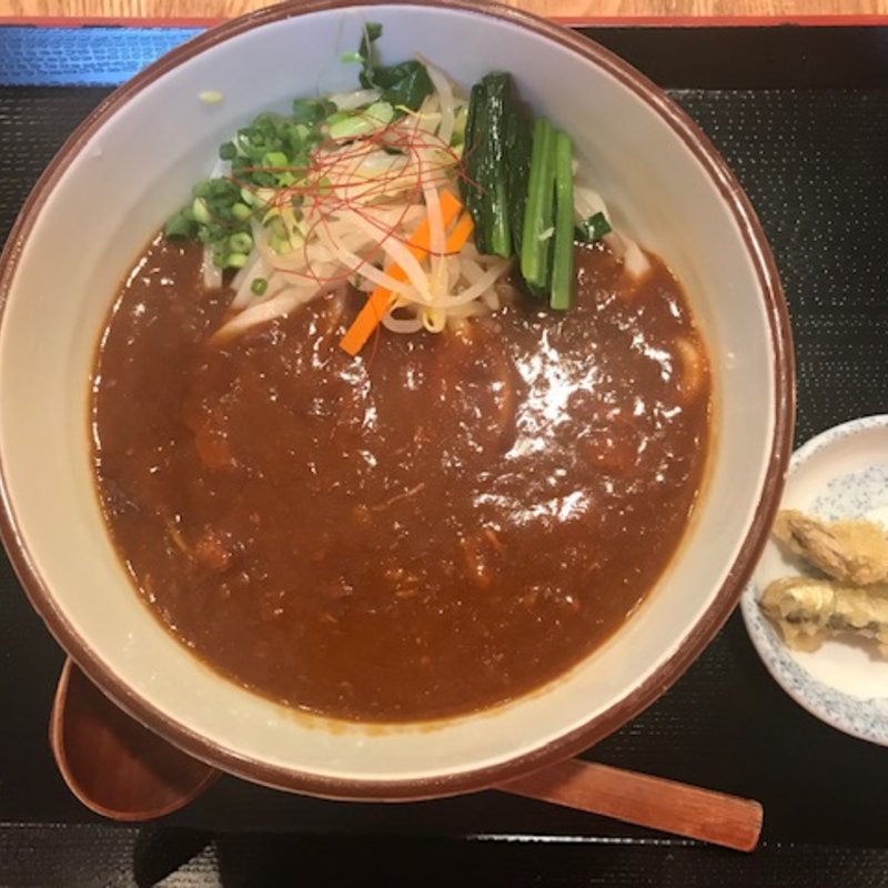 カレーうどん(本格手打ちうどん 笑乃讃)