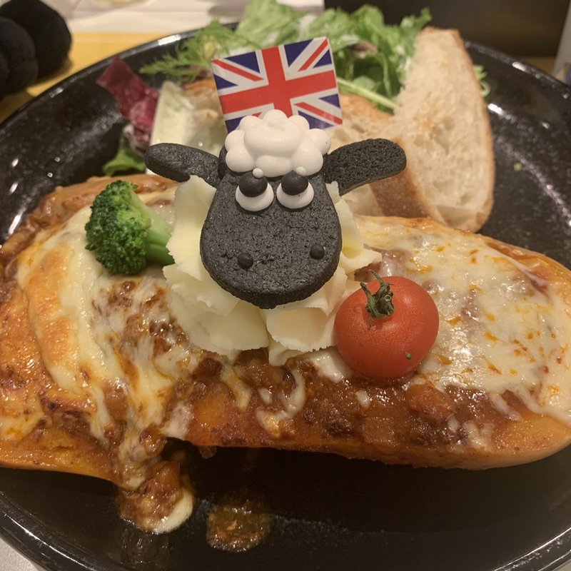 ブリティッシュプレート(ひつじのショーンビレッジショップ&カフェ)