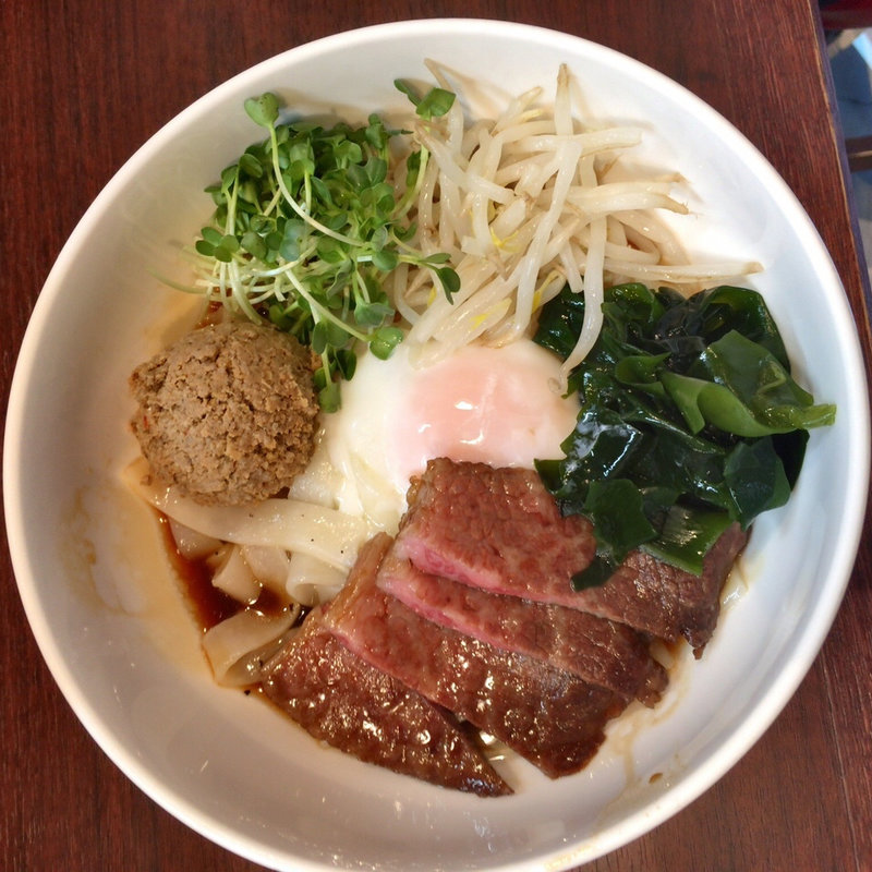 常陸牛脂そば(すき焼ゑびす本廛 （スキヤキエビスホンジン）)