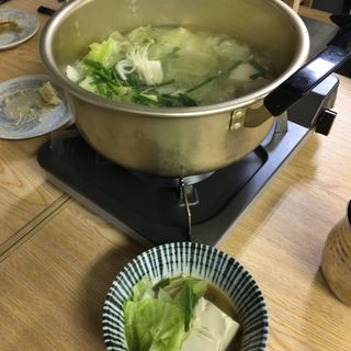 伝統の湯豆腐(プロレス界伝統の味 ちゃんこの台所)