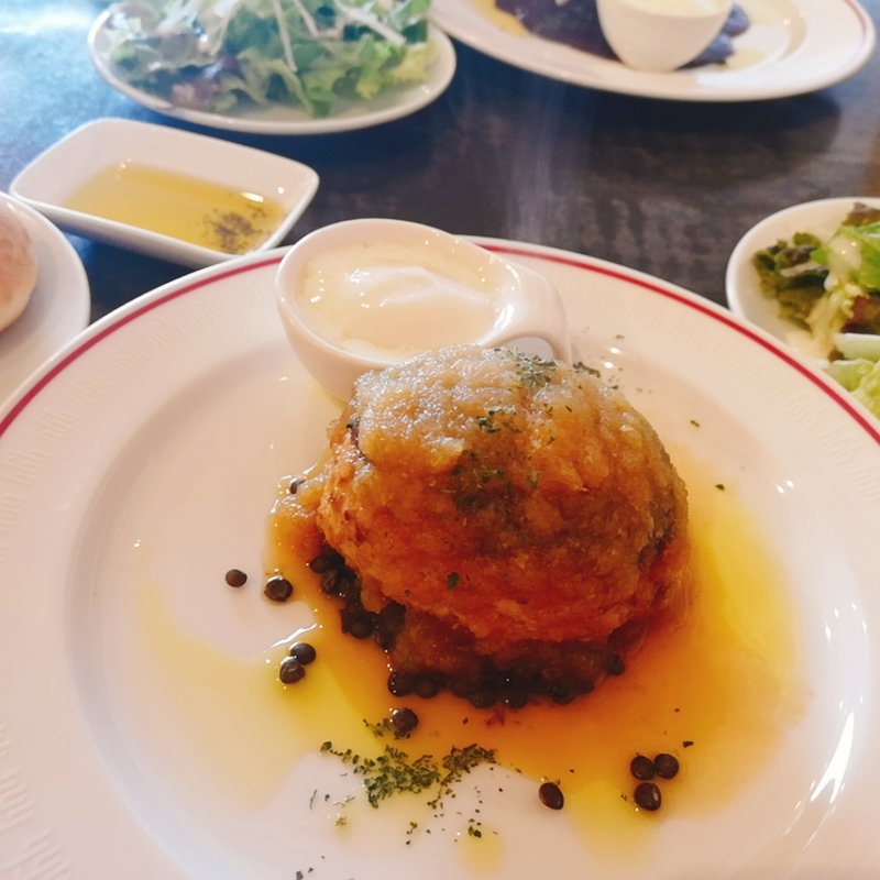 ハンバーグ　プレーン　MARCOオリジナルソース(肉バル MARCO)