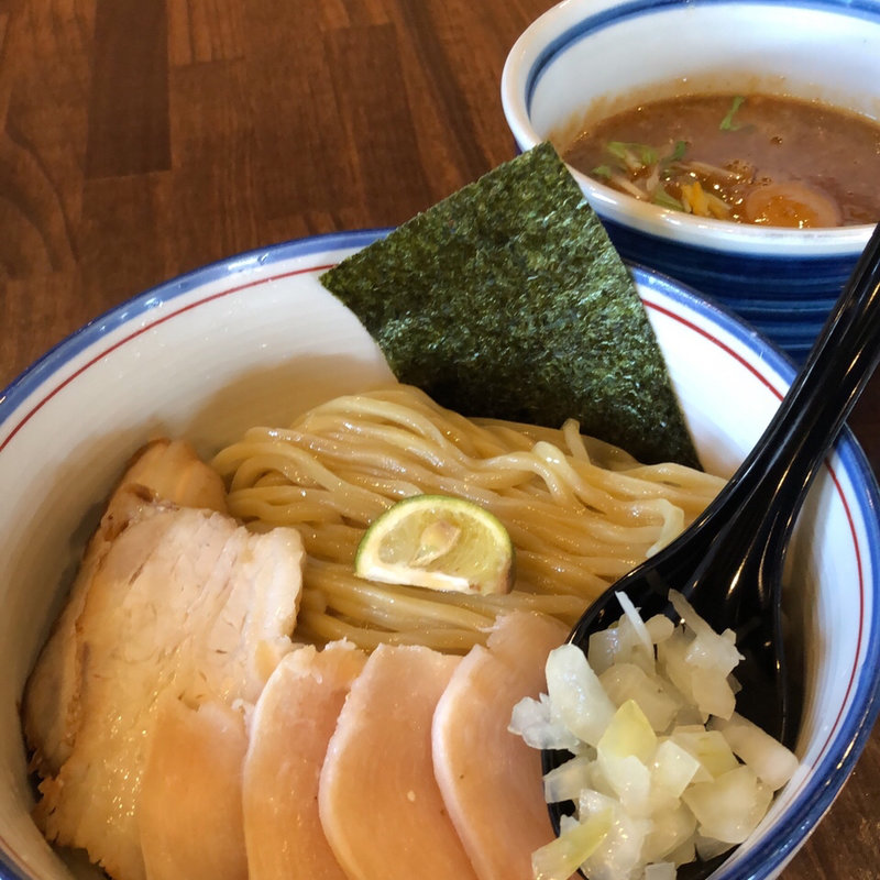 全部入り辛つけ麺(麺屋 しりとり)