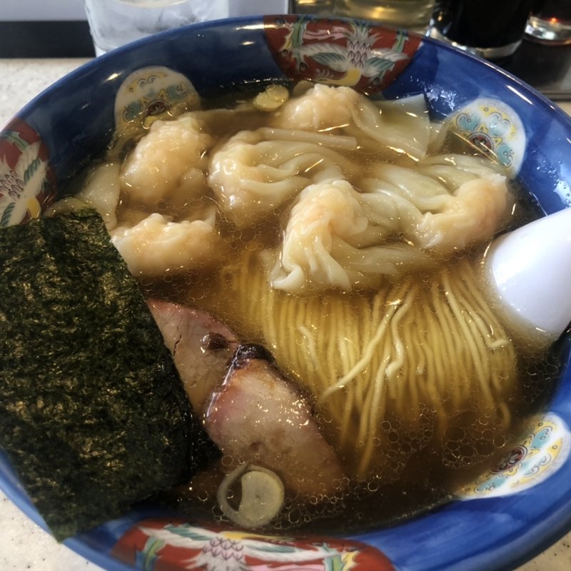 エビワンタンメン(支那そば たんたん亭)