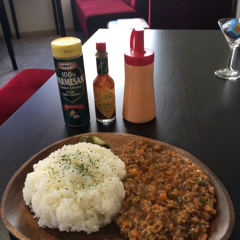 キーマカレー(神保町 カフェ & バー KEN-CHI（ケンチ）)