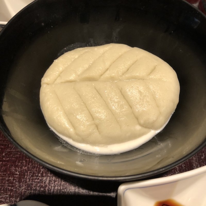 そばがき(手打蕎麦おかむら)