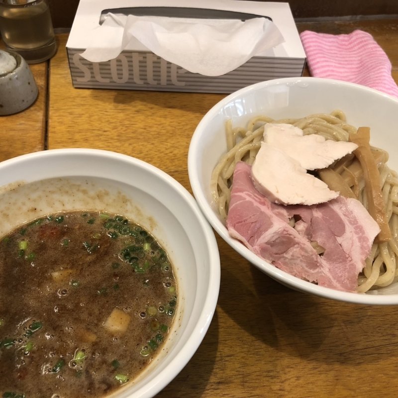 濃厚辛つけ麺(大盛り)(麺奏 ハモニカ)
