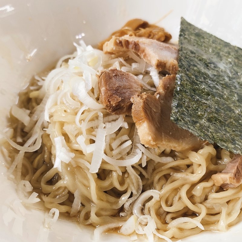 汁無しラーメン(なかや )
