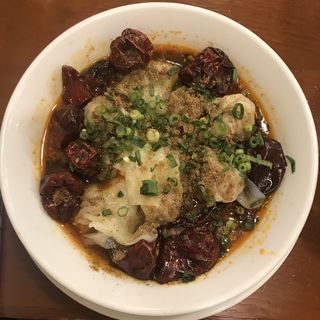 麻辣雲呑麺(広州市場 西新宿店)
