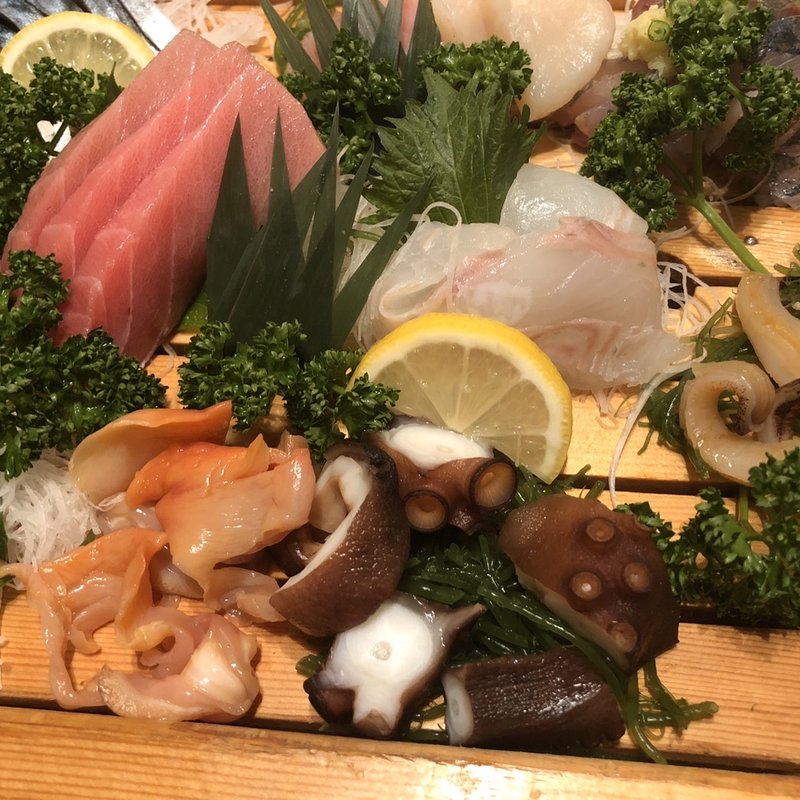 豪華 お刺身盛り合せ(すし処 纏)