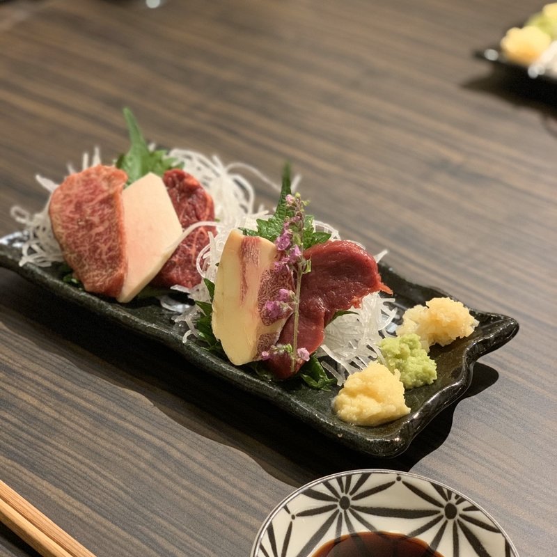 馬刺し5点盛り合わせ(馬肉専門店 桜馬)