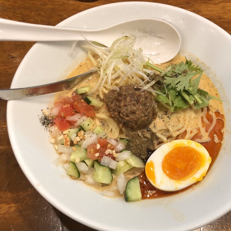 冷やし坦々麺(博多 一風堂 吉祥寺店 （いっぷうどう）)