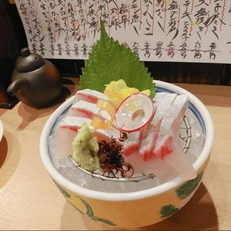 カンパチ(立ち飲み割烹竹内酒造)