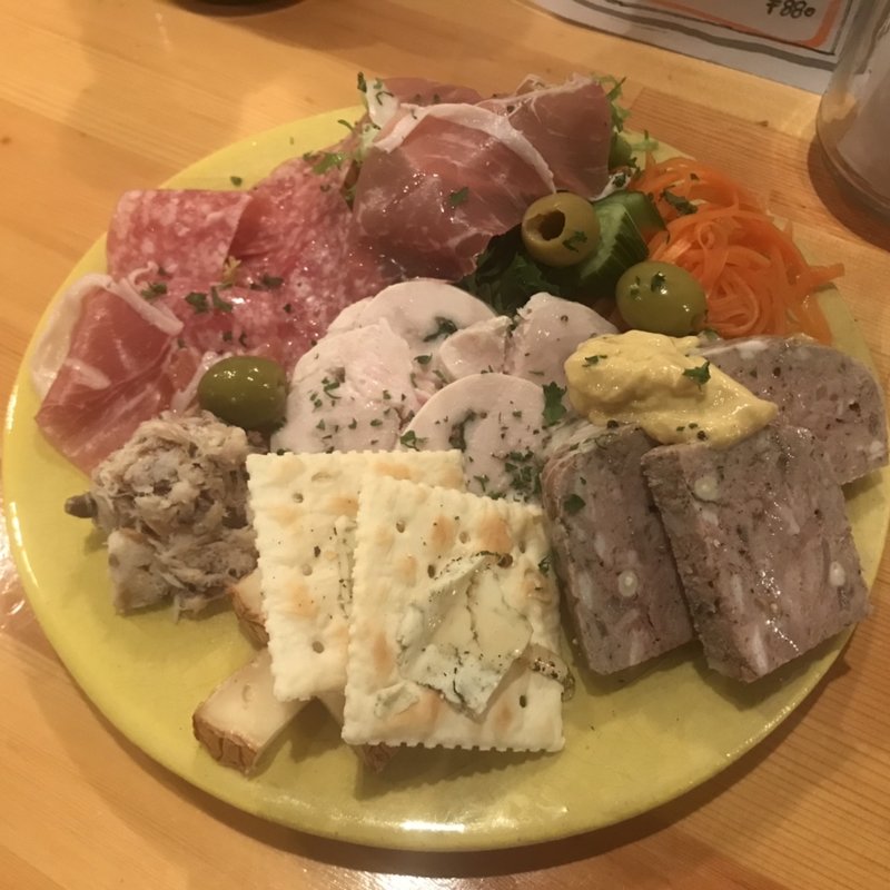 本日の肴の盛り合わせ(ハトノーユ )