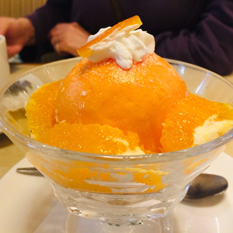 オレンジのムースケーキ(ロイヤルコーヒーショップ 鹿児島空港店 )