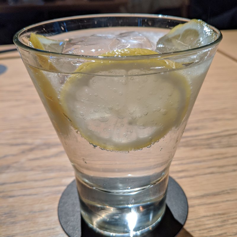 レモンサワー(KINKA sushi bar izakaya SHIBUYA)