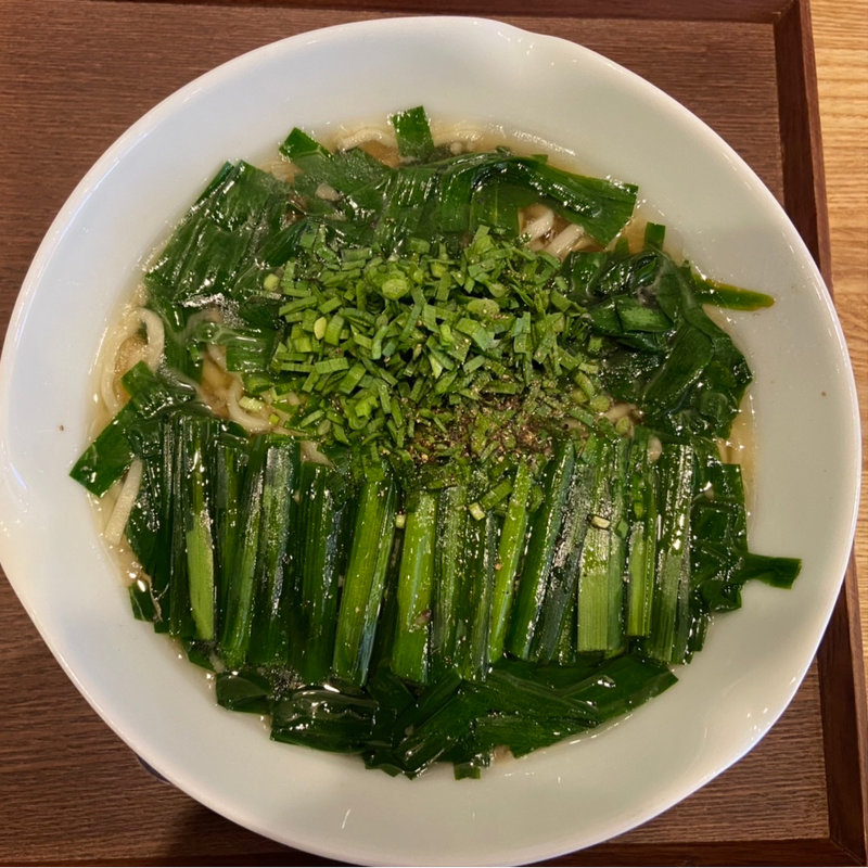 牛テールうどん　ニラMAX(肉なし)(牛テールうどん 和尾(わび))