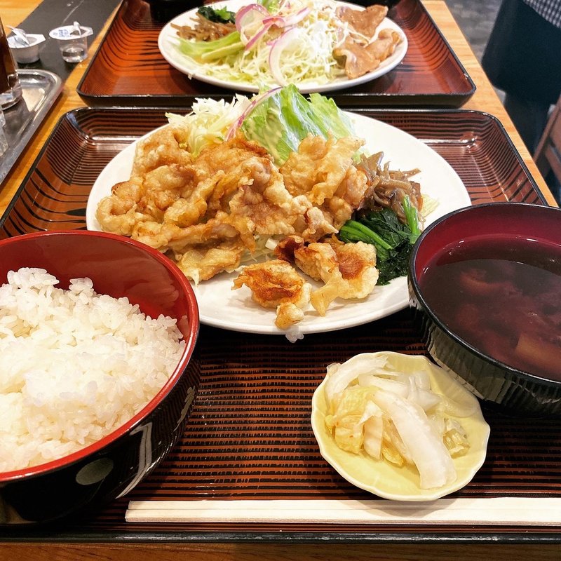 肉天セット(リオ )