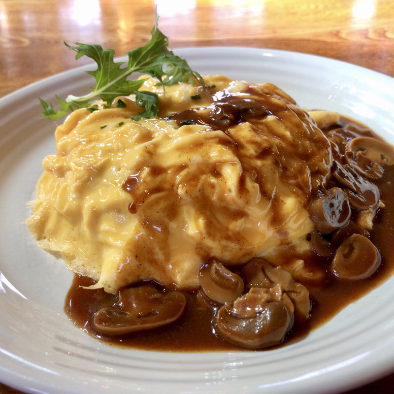 オムライス(そば くらんぼん)