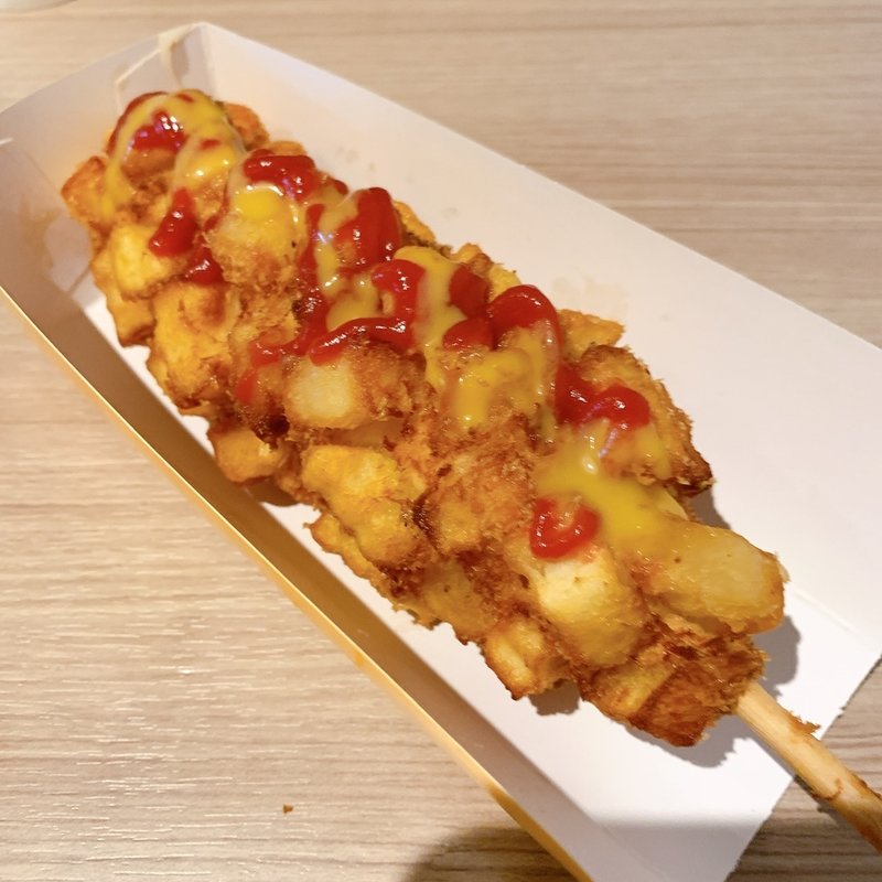 チーズハットグポテト(Mean's Pizza & Cafebar 渋谷センター街)