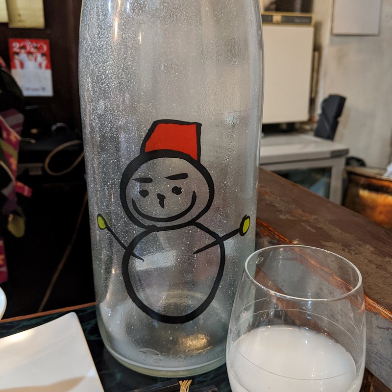 仙禽　雪だるま(ささめ)