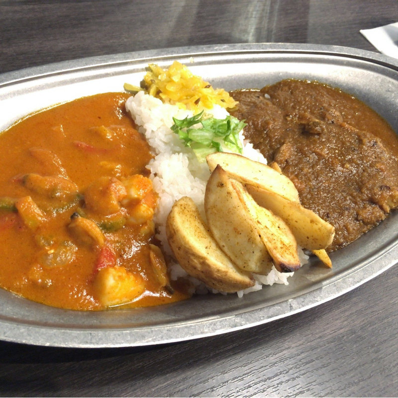 A+Bワンプレート(チキン&シーフードトマト)(ヒナタ屋 ROMEN)