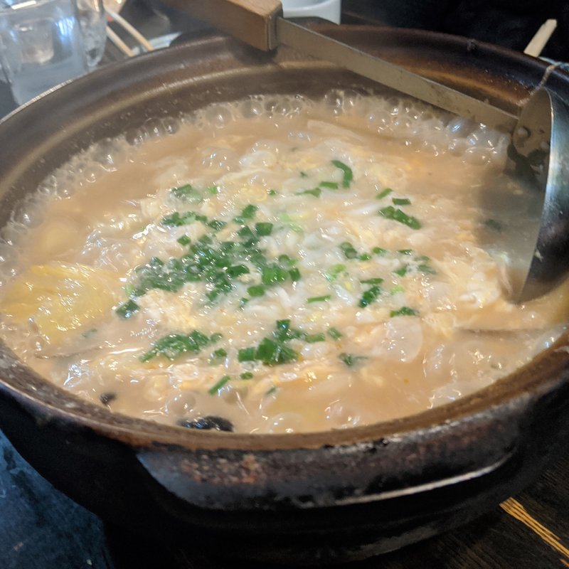 雑炊(大衆料理　川治 )