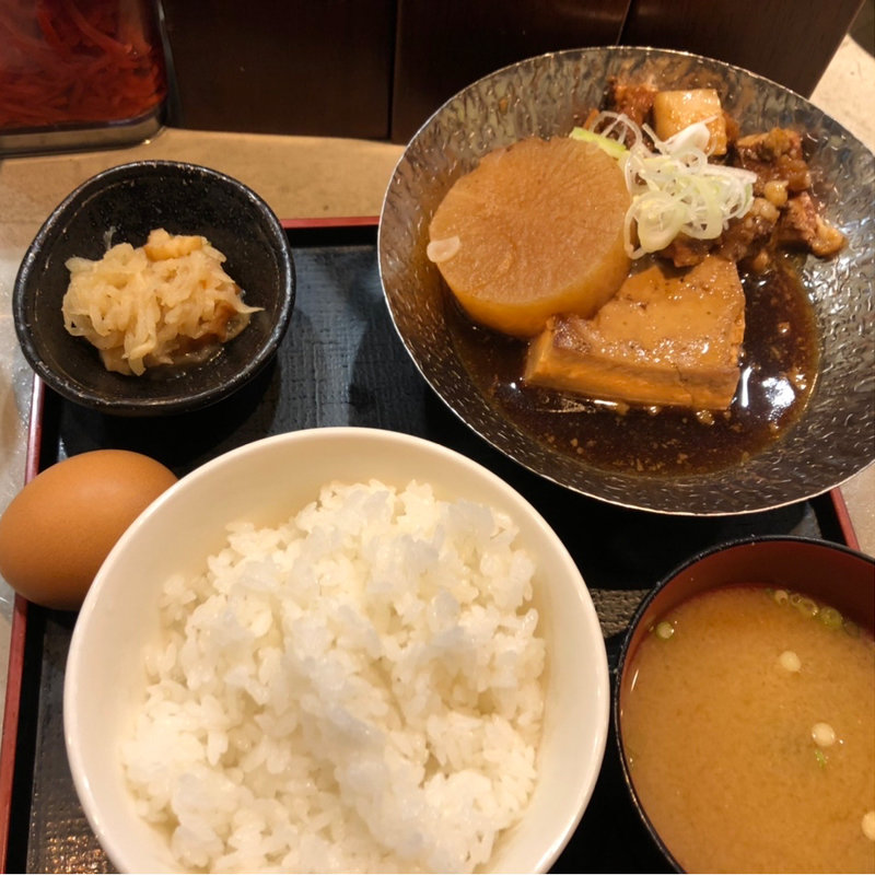 肉豆腐定食(ルンゴ)