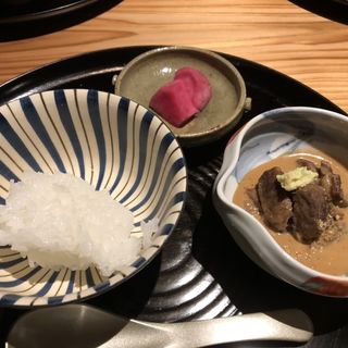 牛しぐれ煮茶漬け(肉うち山)