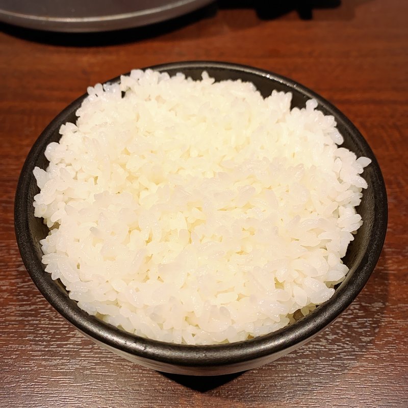 ライス(焼肉市場めぐろや本店)