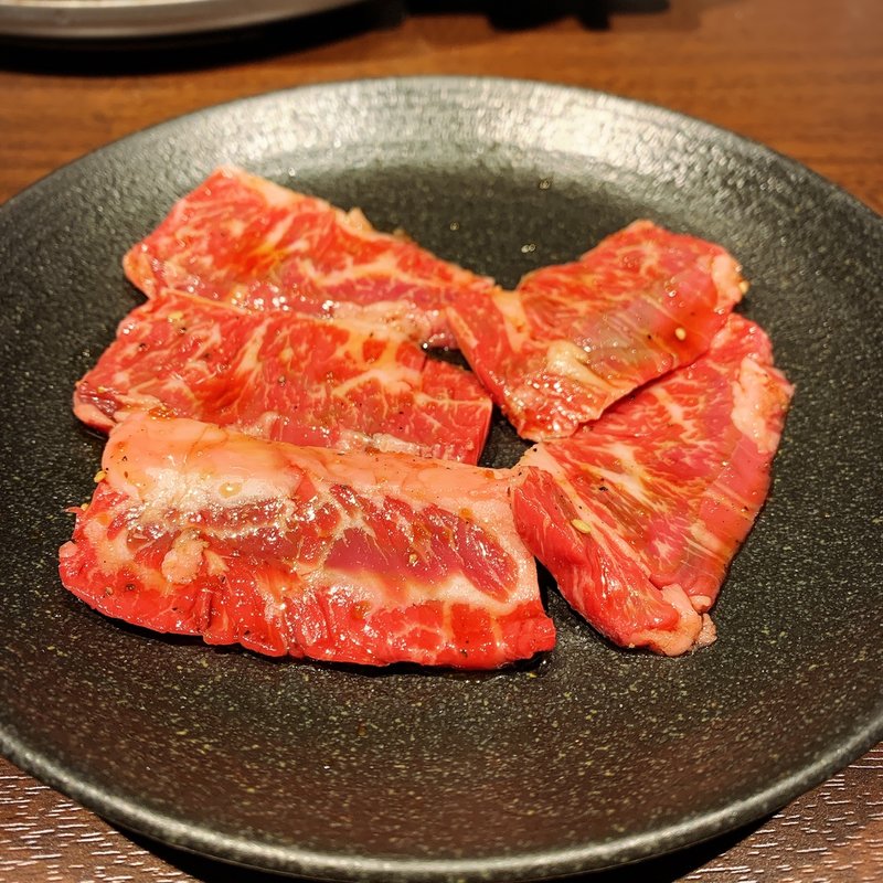 熟成ハラミ(焼肉市場めぐろや本店)