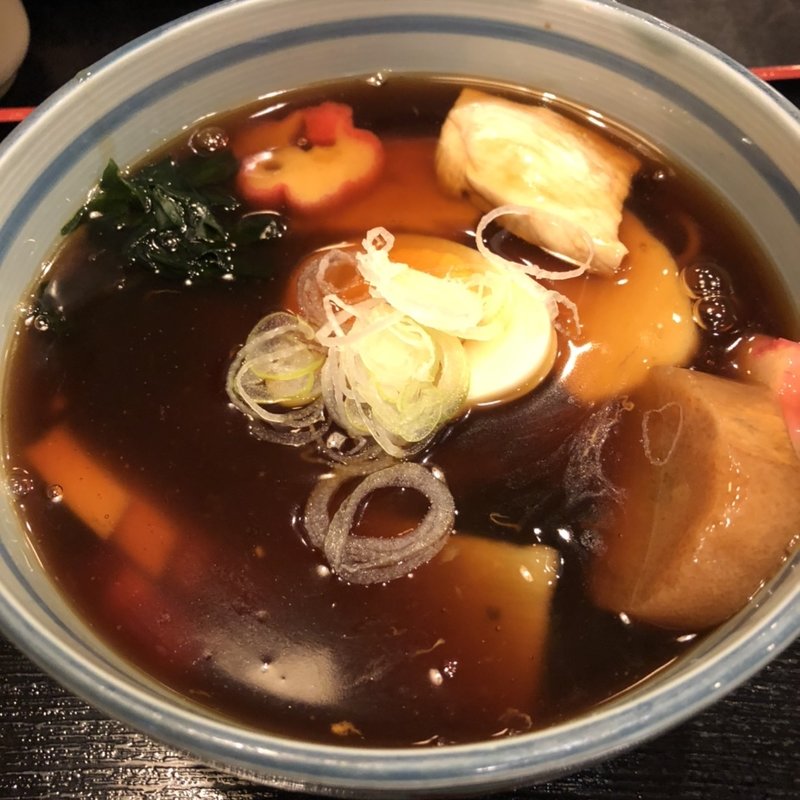 あんかけ蕎麦(芝大門 更科布屋 本店 （さらしなぬのや）)