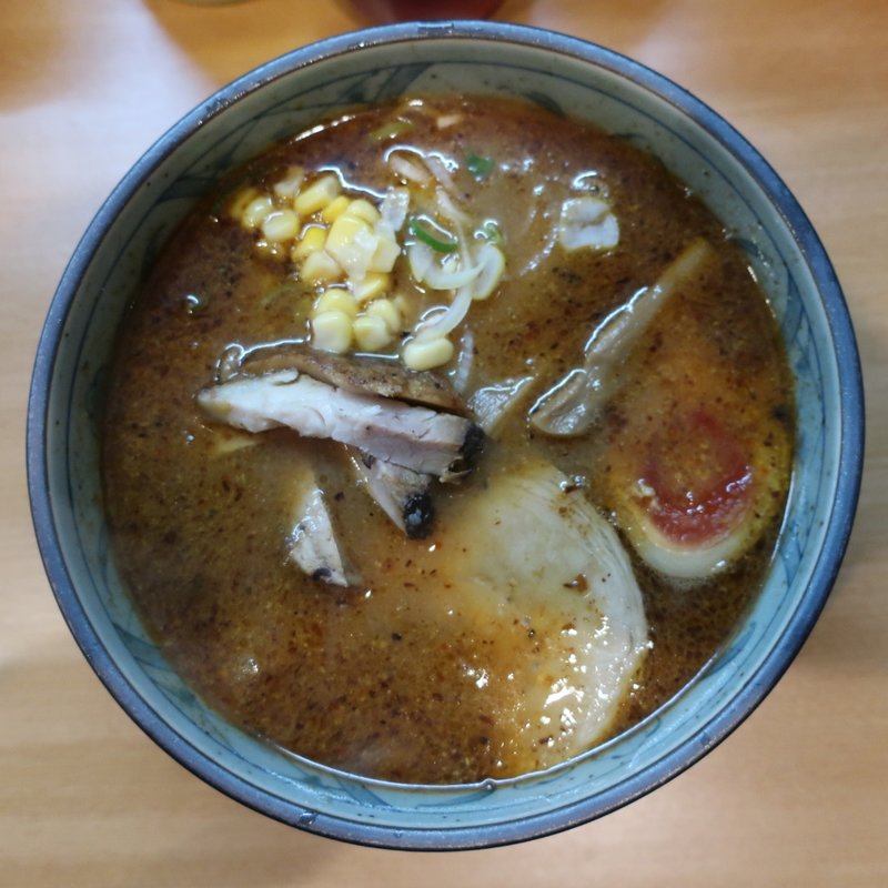 味噌らーめん(焦がしネギらーめん 葱次郎)