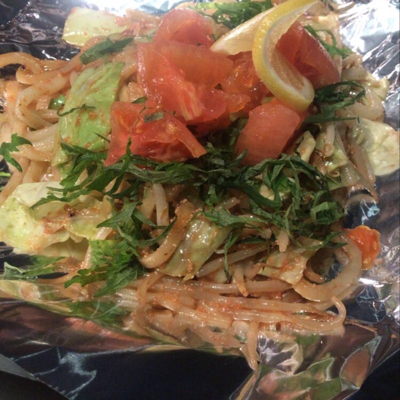 明太焼うどん(じゃけん名古屋店)