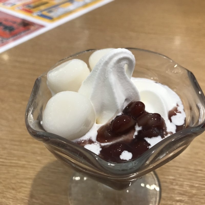 白玉クリーム(北海道生まれ和食処とんでん 和光店)