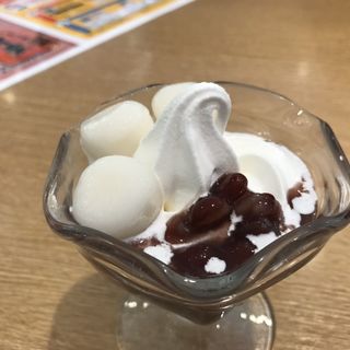 白玉クリーム(和食レストランとんでん 和光店)