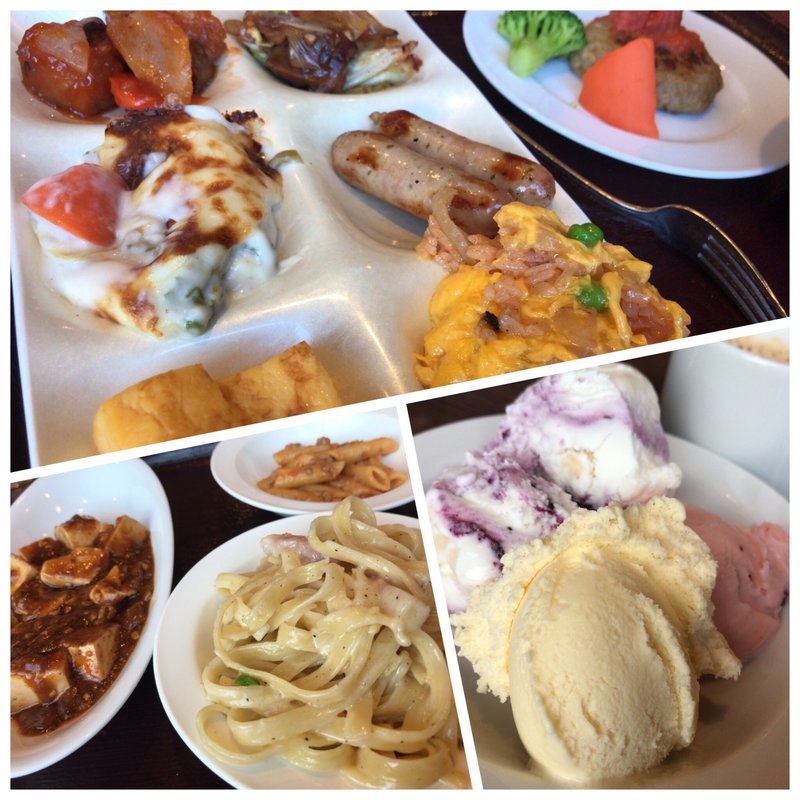 入浴料ランチバイキングのセット(花もも )