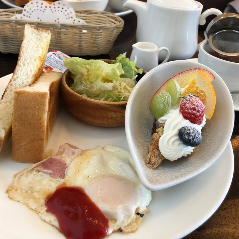 ベーコントーストセット(ルジャンドル 長田店)