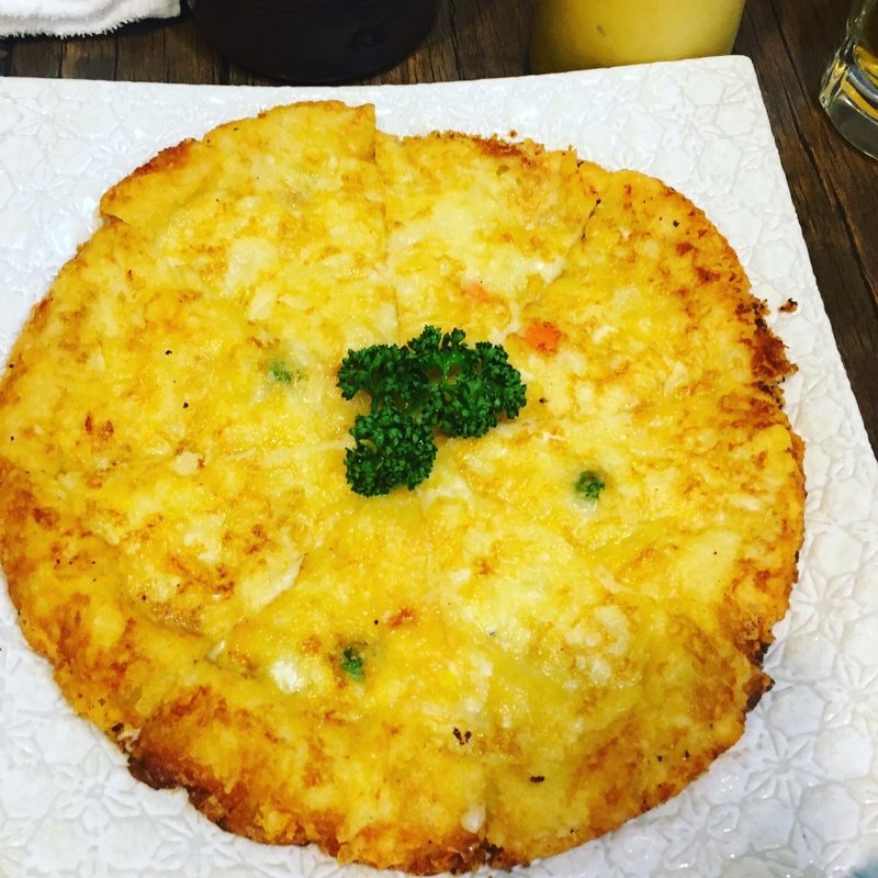 チーズチヂミ(まいうKOREA 大久保店 （マイウ・コリア）)