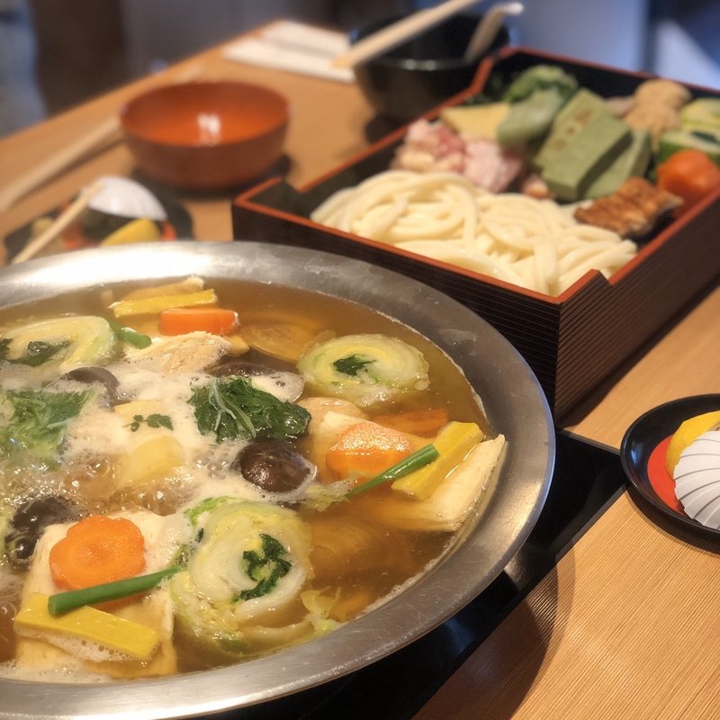 うどんすき(美々卯 箕面店)
