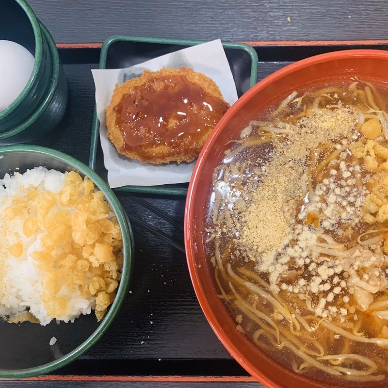 あんかけ中華セット(ゆで太郎 本所吾妻橋店  )